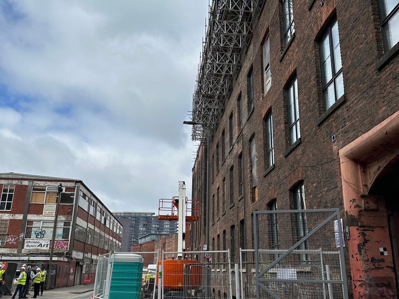 Restoration of Talbot Mill, Ellesmere St, Castlefield