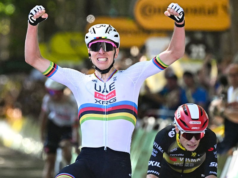 Slovenian rider Tadej Pogacar is a red hot favourite to win his fourth Tour de France - adding to the titles he won in 2020, 2021 and 2024. He's priced at 1/5 for the win.