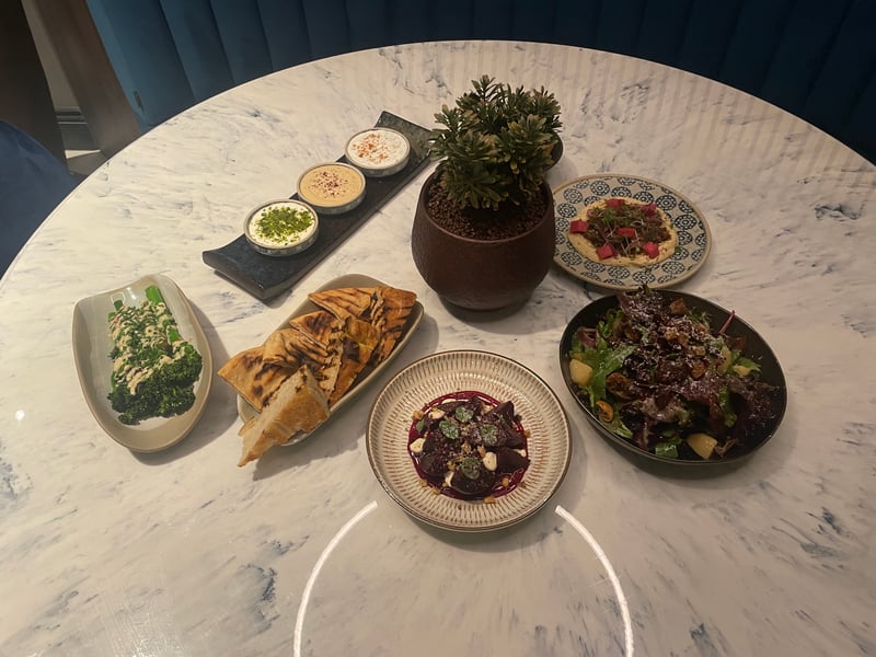 The flavours are influenced by the Mediterranean, but made from local Yorkshire ingredients.