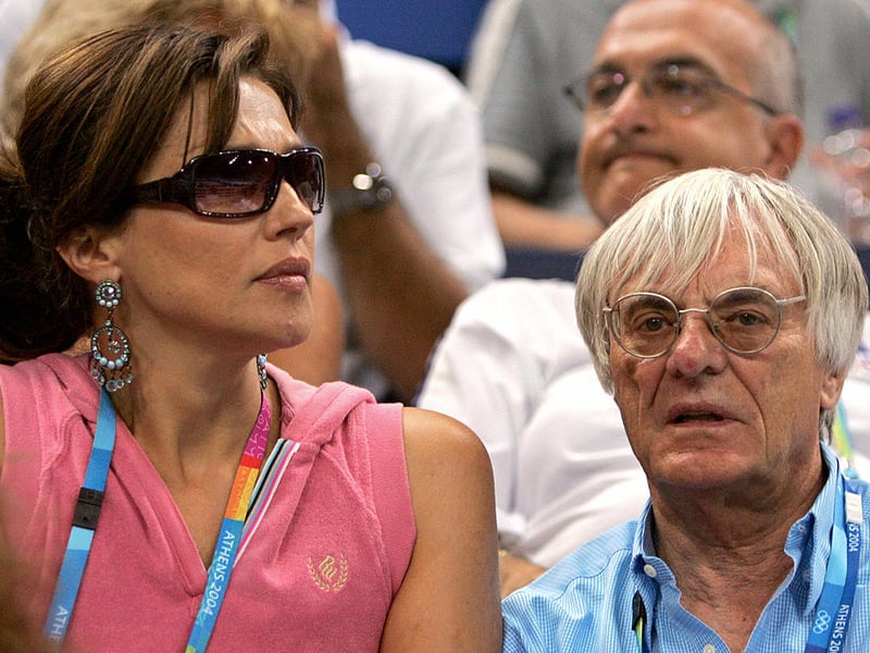 A former fashion model, while working on a Formula One promotional event for Armani in 1982 Slavica Ecclestone met her future husband - F1 chief Bernie Ecclestone. They are no longer together, but she retains the name and a fortune estimated at $1.2 billion.