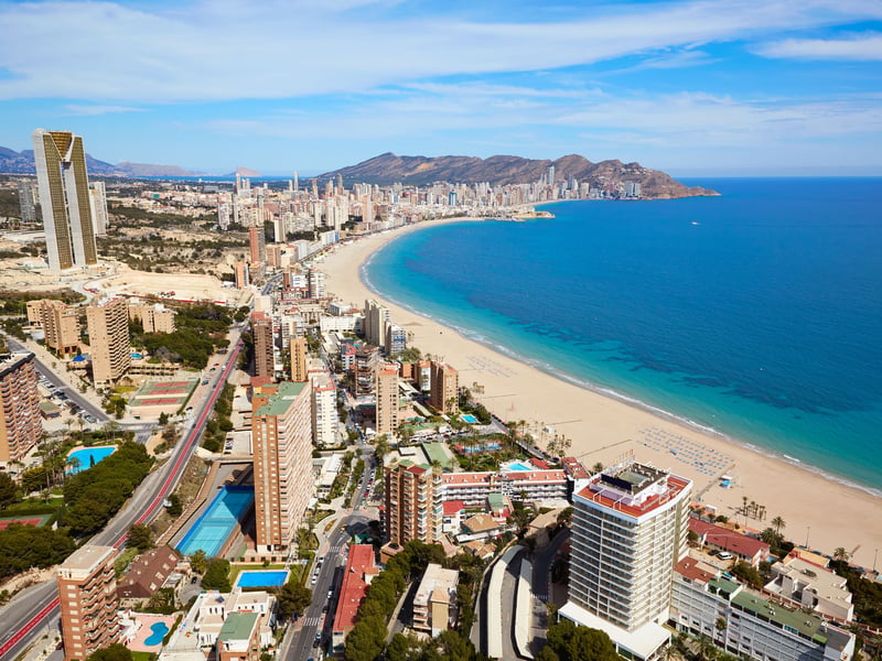 The most popular holiday destination for Brits is sunny Spain, with resorts like Benidorm. The average price of a week all-inclusive holiday has rocketed from £835 to £914 - that's a rise of 9.5 per cent in a single year.
