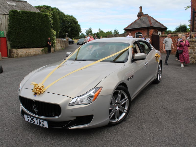 Even the cars get dressed up!
