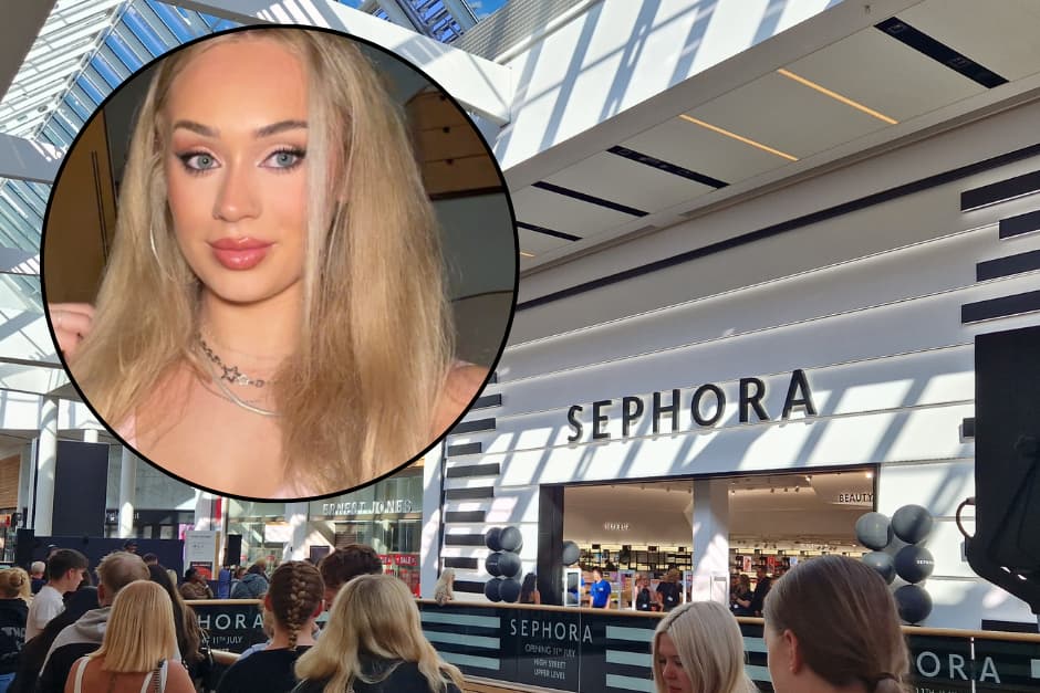 I went to the new Sephora at Meadowhall and got the gift bag 800 people ...