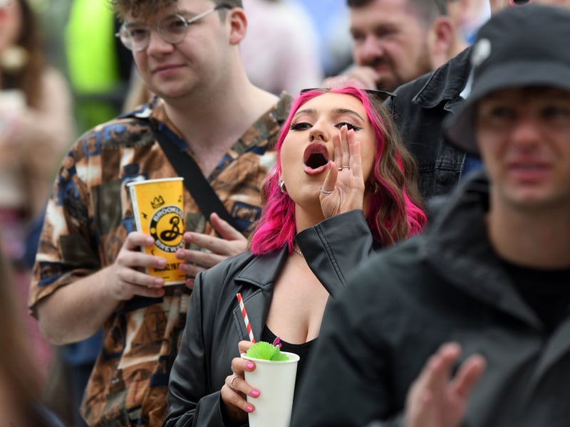 Fans were singing all the lyrics of their favourite acts.