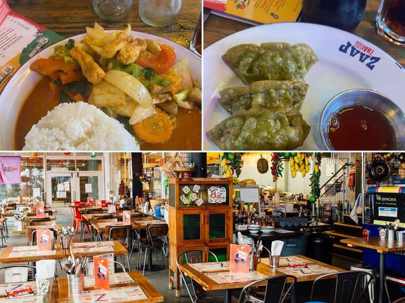 This vibrant Vicar Lane restaurant also scooped an average score of 9.5, and transported our reviewer "straight back to the Khao San Road". They were impressed with the buzzing atmosphere, enormous menu and warm service, and described the food was "an absolute riot of colour and flavour". ⭐ Food: 10. Atmosphere: 10. Service: 9. Value: 9. 