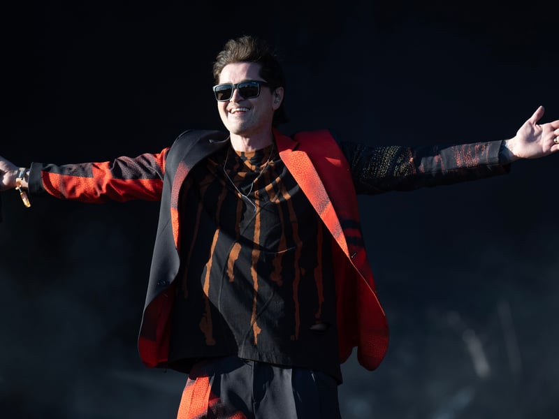 Lead singer Danny O'Donoghue delighted fans.