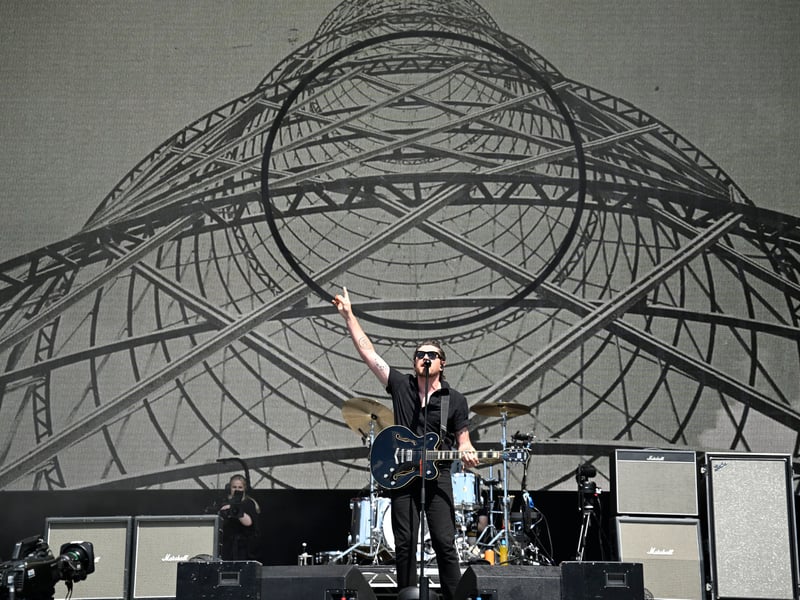 Twin Atlantic were one of the most highly anticipated acts on the set list.