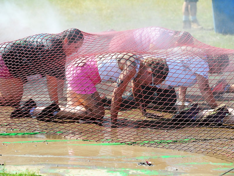 Pretty Muddy Race For Life contestants.