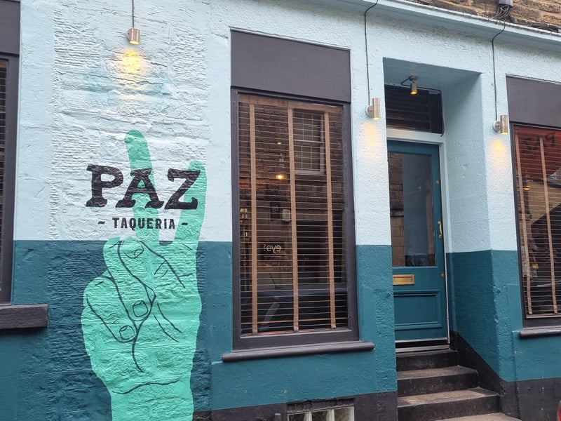 He also suggested Paz  on Thistle Street for “great tacos and Margs”