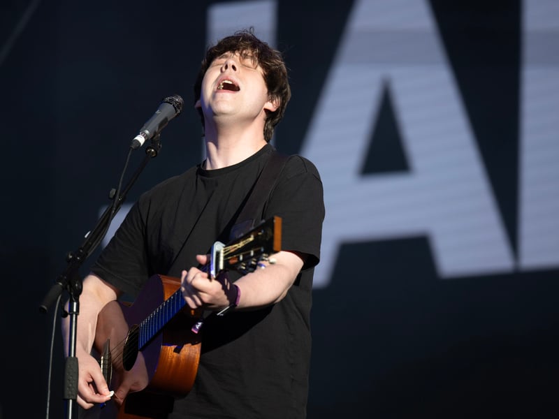 Jake Bugg took to the stage on Saturday.