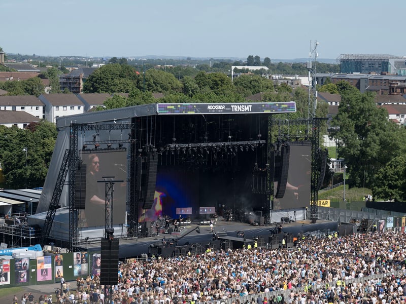 Large crowds gather to dance and enjoy the music.