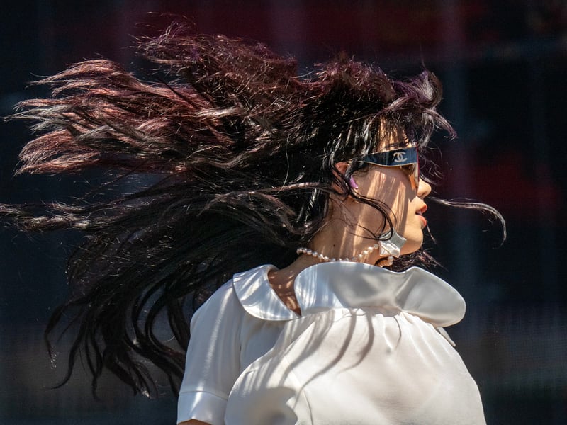 This year's festival appears to have hit the hottest weekend in the country so far.