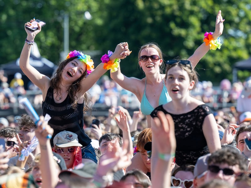 The festival started Friday and will run until Sunday.