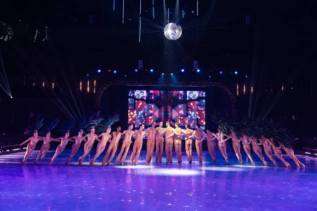 A scene from a Hot Ice show in 2025