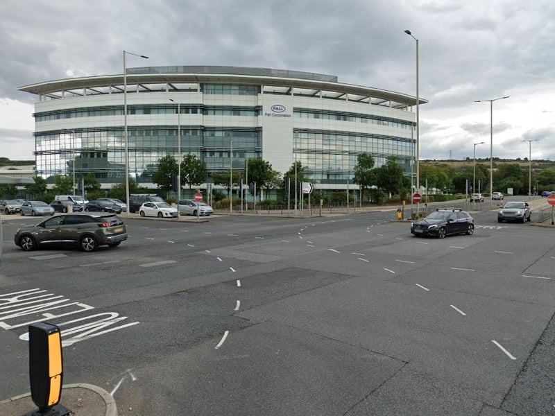 Turn back the clock and this junction was 'the Johnson and Johnson Roundabout' - named after the company which had has offices nearby. Then 25 years ago it was transformed into the major traffic light-controlled junction it remains today.