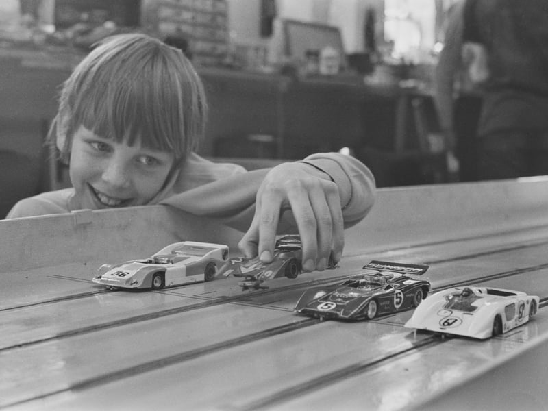 Scalextric was one of the must-have toys of the 70s, with children everywhere dreaming of emulating their Formula 1 idols as they raced their friends around the track until one of the vehicles flew across the living room. Everyone remembers trying to smooth out the metal brushes on the underside of the cars when they stopped working too.