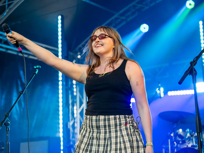 The singer is famous for songs including Homesick and Orange Juice. 