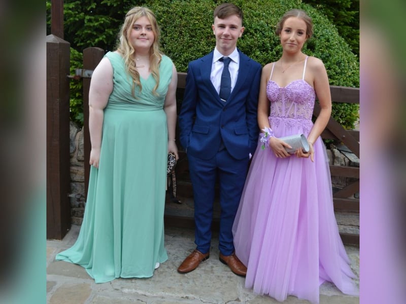 Friends pose for a photo