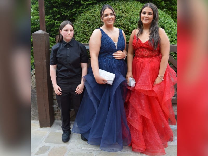 Friends pose for a photo