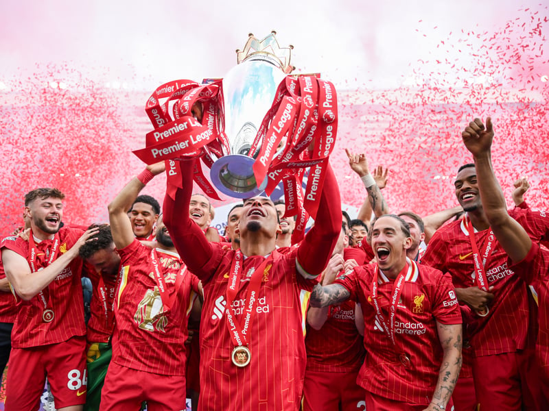 The Reds are forecast to make it back-to-back Premier League titles under Arne Slot. 
