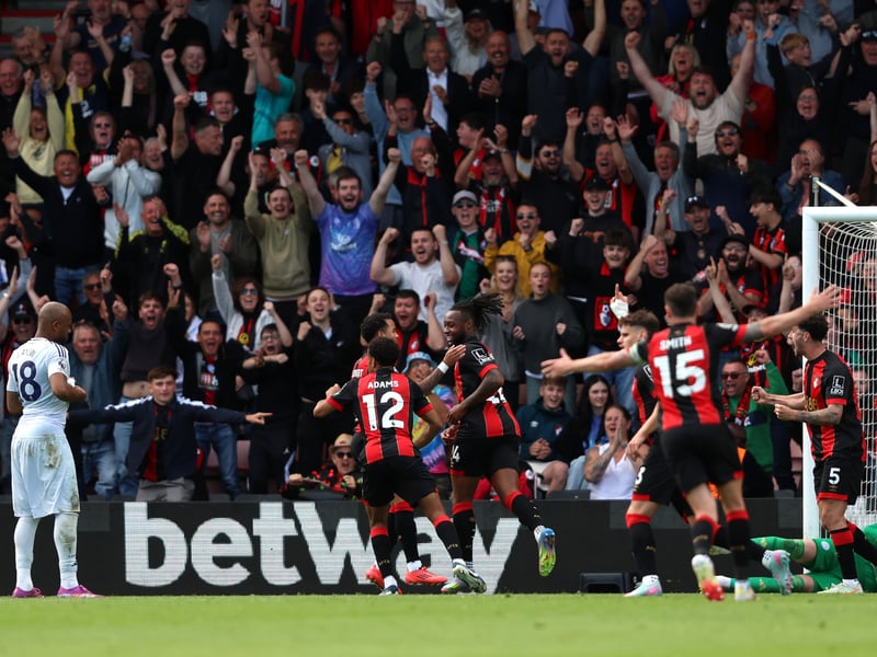 The price of the most expensive adult season ticket at Bournemouth is £1164.