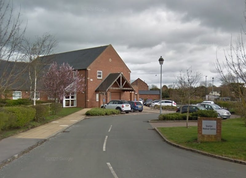 There were 240 survey forms sent out to patients at Scorton Medical Centre in Scorton, Richmond. The response rate was 43%, with 103 patients rating their overall experience. Of these, 80% said it was very good and 14% said it was fairly good.