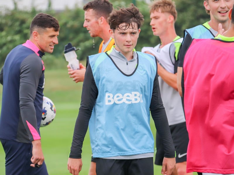 Eyes lit up when chance came his way early after restart, but connection was poor. Didn’t matter in the 62nd minute as Academy graduate grabbed his first senior with an unerring left-footed finish to make it a night to remember.