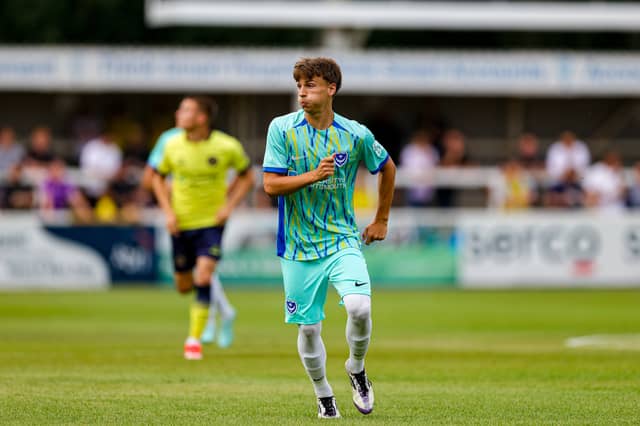 Academy lad Fraser Thomas had a strong showing in the win at Farnborough