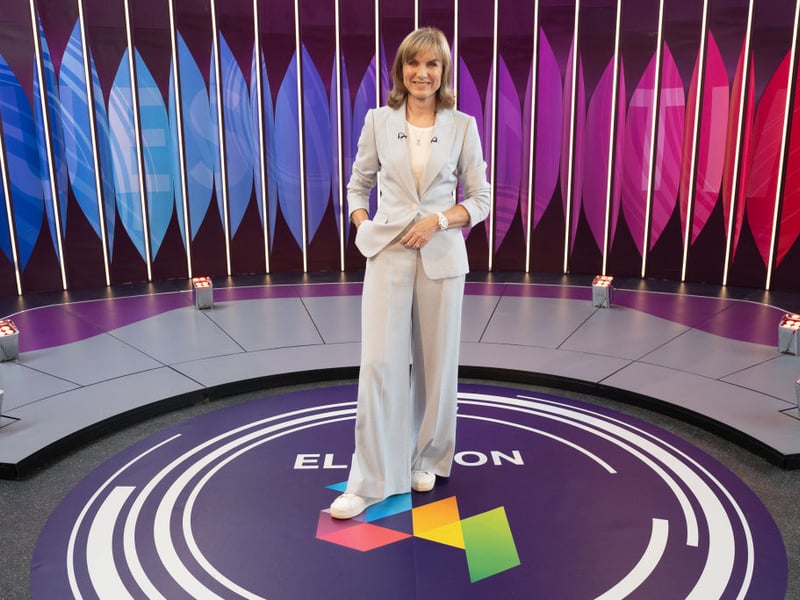 Question Time and Antiques Roadshow host Fiona Bruce has a relatively small £5,000 increase to bring her salary up to £410,000 - £414,999.