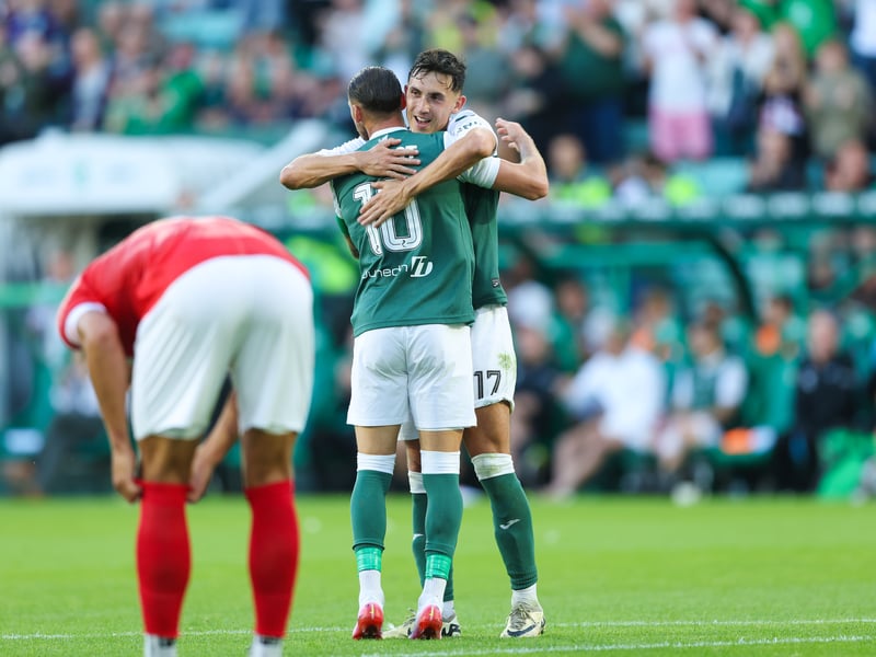 Signed on a Bosman free transfer from Aberdeen in the summer, McGrath is expected to be given a starting berth just behind Hibs' two main strikers.