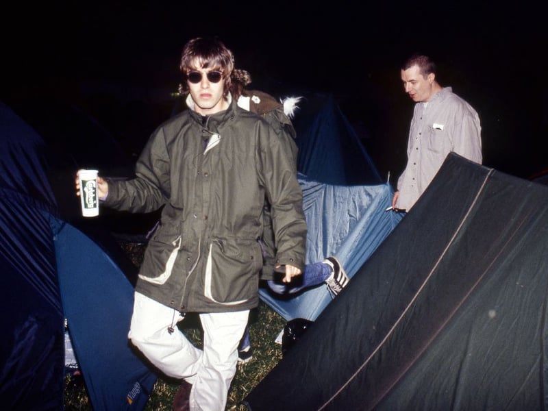 "I was walking along and this chair came flying past me, and another, and another, and I thought, man, is this gonna be a good night."