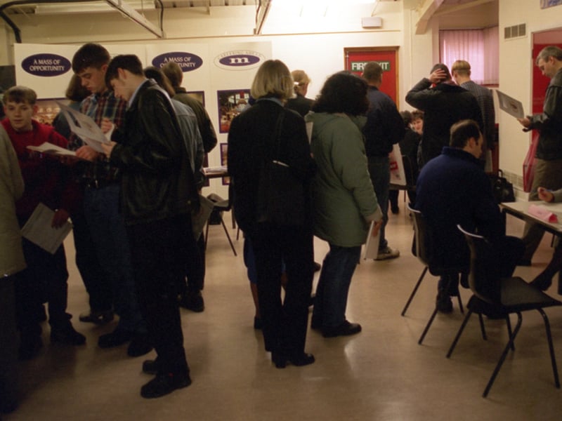Job seekers in January 1997.