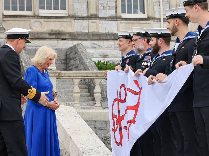 Her Majesty The Queen was appointed as Vice Admiral of the United Kingdom after attending a glorious ceremony on the powerful nuclear submarine HMS Astute.