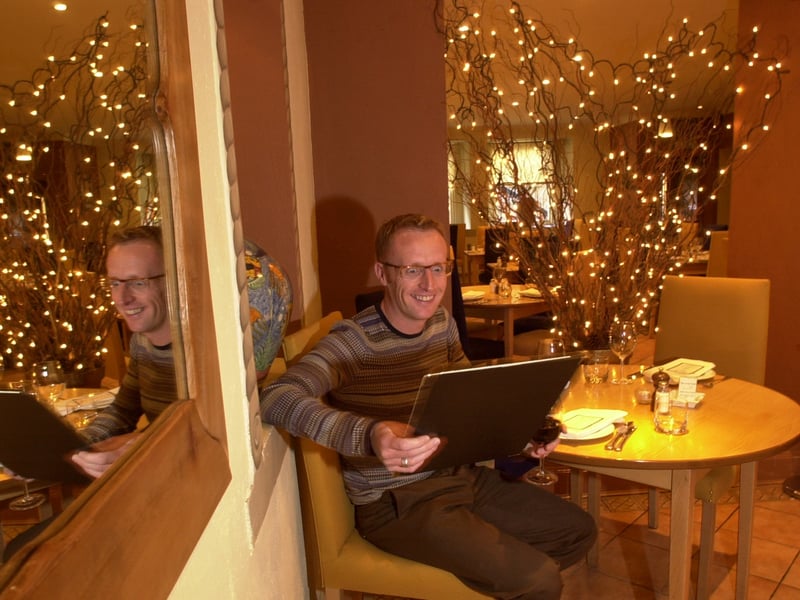 DJ and broadcaster Brian Burnett pictured at his favourite restaurant, Gamba, in Glasgow