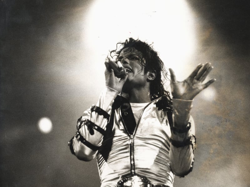 His set list included Smooth Criminal, Dirty Diana, Billie Jean and featured his moon walk.