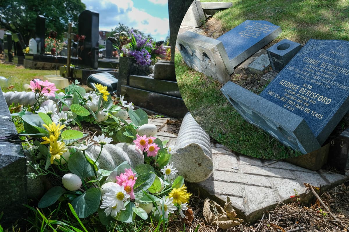Crookes Cemetery: Families told they have to pay to fix vandalised ...