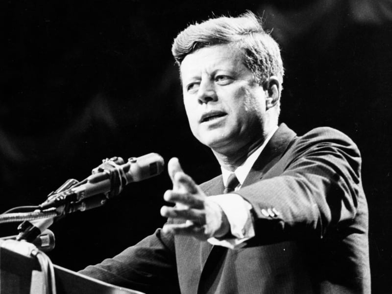 JFK made a couple of visits to Scotland as a young man. Most famously at the age of 22 he was sent to Glasgow by his father, who was the the US Ambassador to Great Britain, in 1939 to visit American survivors of the sinking of the TSS Athenia. The shop was sunk by a U Boat on its journey from Glasgow to Montreal, heightening the chances of America being dragged into World War 2. JFK's mission was to charm the survivors and make that less likely - and it saw him deliver his first public speech at the city's Beresford Hotel on Sauchiehall Street. A year earlier he joined his father on a trip to Aberdeen to lay a wreath at a memorial to a Connecticut church leader at St Andrew’s Cathedral on King Street.