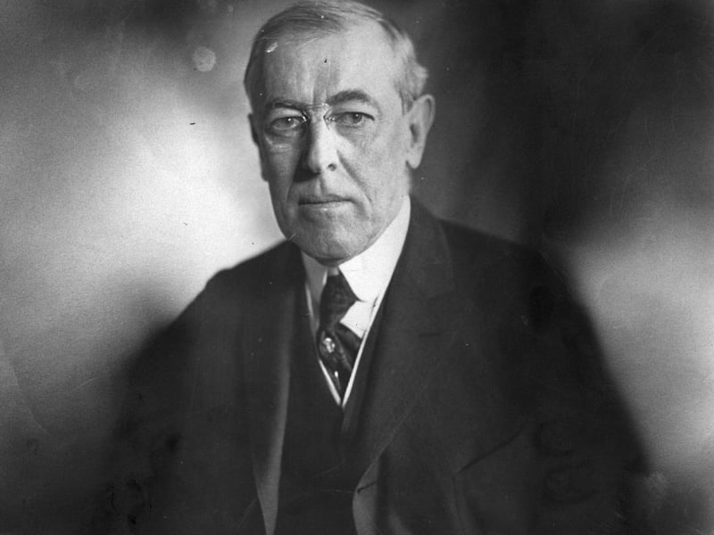 Woodrow Wilson arrived in Scotland in 1918 as part of a trip to Europe for the Paris Peace Conference in the wake of World War I. Evidence of his visit exists in the visitors' book at Dumfries' Globe Inn - famous for being Robert Burns' favourite pub. It was the first visit to Scotland by a serving US President.