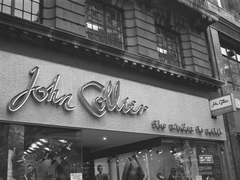 The men's fashion retailer was founded in Leeds in 1907 and initially traded as Fifty Shilling Tailors, before changing its name to John Collier after being bought in 1953 by United Drapery Stores (UDS). At its peak had around 400 shops across the country. In 1985, the company was sold to the Burton Group and the brand was discontinued.