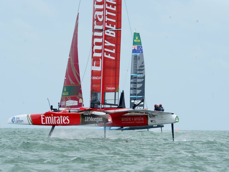The second day of SailGP took place on Sunday, July 20, 2025, along Southsea seafront.
Picture: Sarah Standing (200725-608)