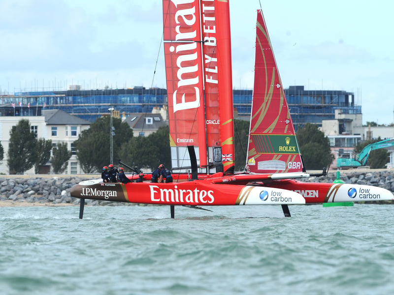 The second day of SailGP took place on Sunday, July 20, 2025, along Southsea seafront.
Picture: Sarah Standing (200725-612)