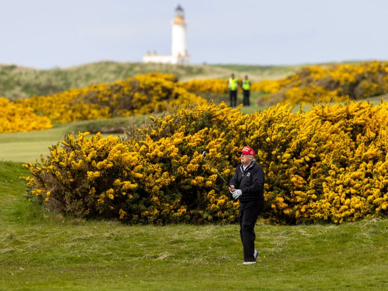 "My preference was Scotland over any other country, because I am half Scottish - my mother, Mary MacLeod, is from Stornoway. When I saw this piece of land I was overwhelmed by the imposing dunes and rugged Aberdeenshire coastline. I knew that this was the perfect site. The complex will cover a large area of sand dunes. I have never seen such an unspoilt and dramatic seaside landscape, and the location makes it perfect for our development."