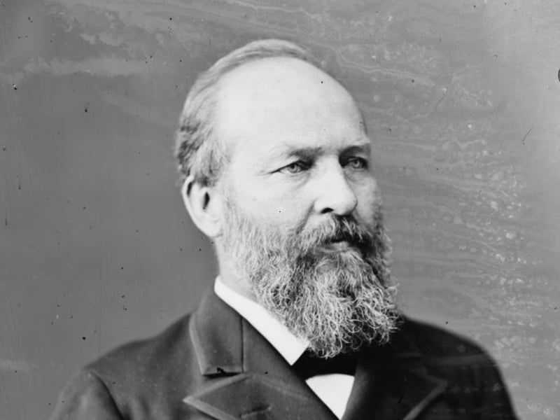 James A. Garfield visited Scotland 14 years before his truncated 1881 presidency (he was assassinated by a disgrunted political supporter). It was part of a tour of Europe which included a stop in Edinburgh. 