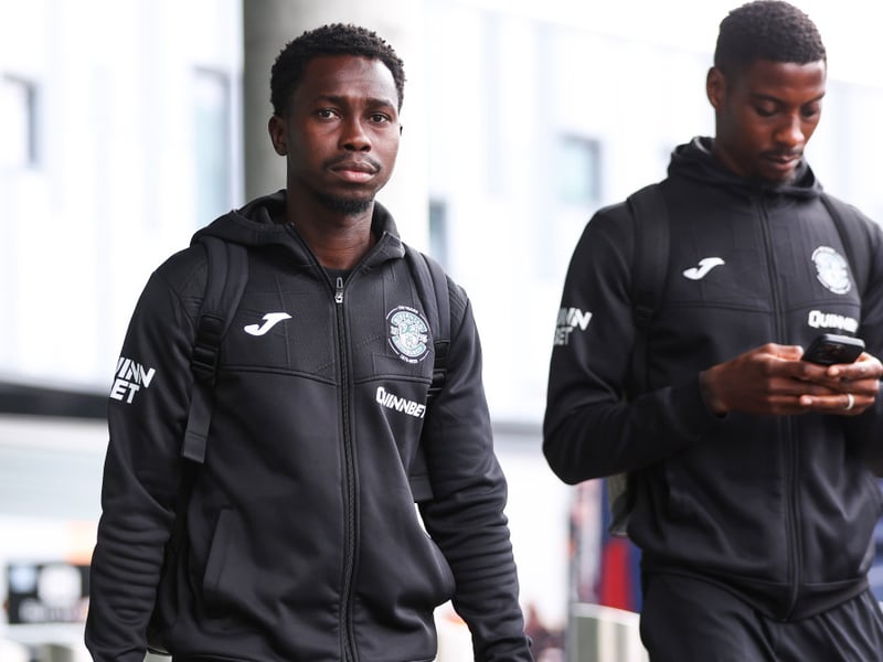Misses the Edinburgh derby with a hamstring complaint.