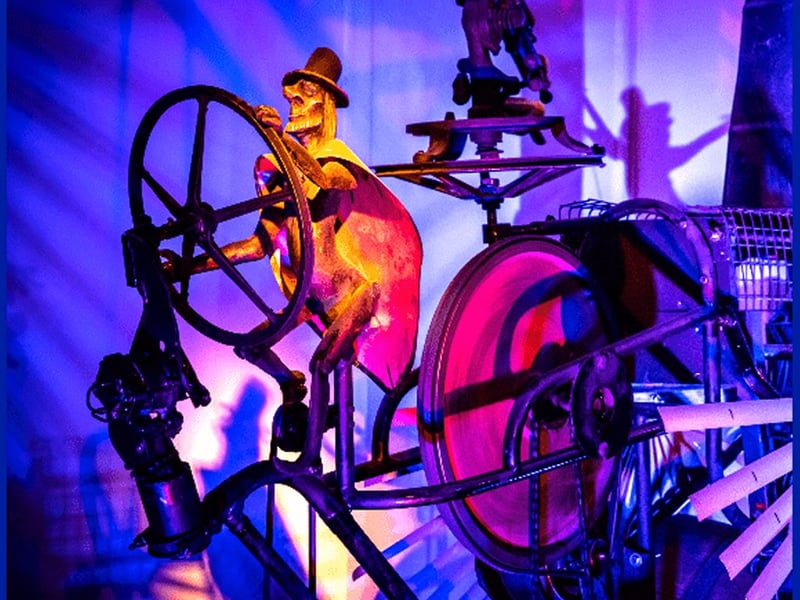 Located on Glasgow's Trongate, Sharmanka is one of the city's more unique attractions - shows put on using an extensive collection of kinetic (moving) sculptures assembled from found objects, beautiful scrap and exquisitely hand carved characters.  You can catch three shows today, 'Journey' at 3.30pm and 5.30pm and 'Wheels of Life' at 7.15pm. Tickets start at £10.78 for children, rising to £17.25 for adults.