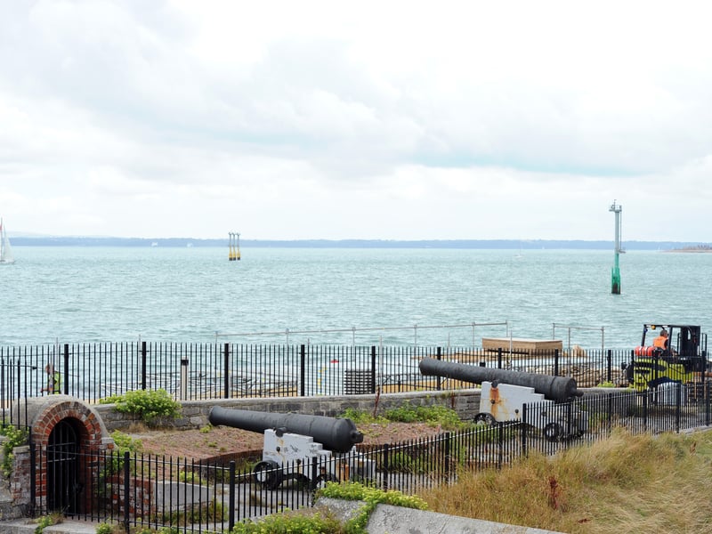 The clear up after the SailGP weekend in Southsea.
Picture: Sarah Standing (220725-778)
