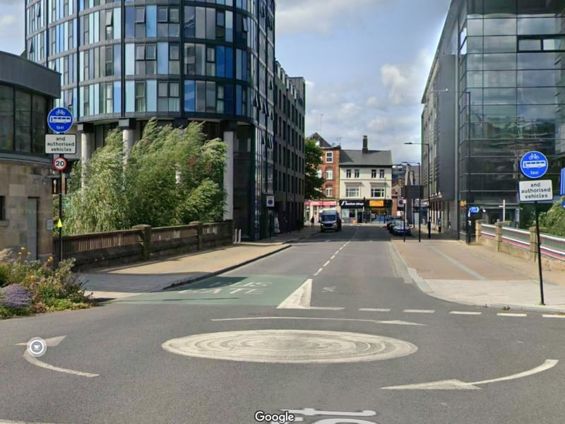 2nd: Blonk Street bus lane
Penalty charge notices issued: 9277
Number cancelled: 999
Value of fines issued: £529,605.00
Amount paid: £270,433.65
Photo: Google