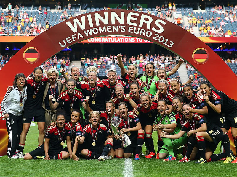 Far and away the most successful team in Women's Euros history is Germany, who have won the trophy an astonishing eight times, though their 1989 success was as West Germany. They haven't tasted victory for 15 years though, despite their previous successes, last winning the tournament in 2013 with a 6-2 victory over England in Sweden.