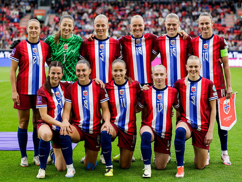 Two time winners of the Women's Euros, the Norwegian's won their first trophy by defeating Sweden 2-1 during the 1987 tournament, and broke Italian hearts six years later, beating the hosts 1-0 in the 1993 final. They've taken part in six finals in total, and are the nation that has lost the most Women's Euros finals, with a total of four final defeats (1989, 1991, 2005, 2013).