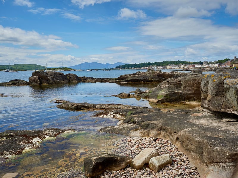 The Isle of Cumbrae is probably the easiest Scottish island to reach from the Central Belt. It takes just 10 minutes to cross on the hourly ferry from Largs. Once there there's a path that means you can cycle or walk all the way around the island, stopping off in the town of Millport for a drink or snack.